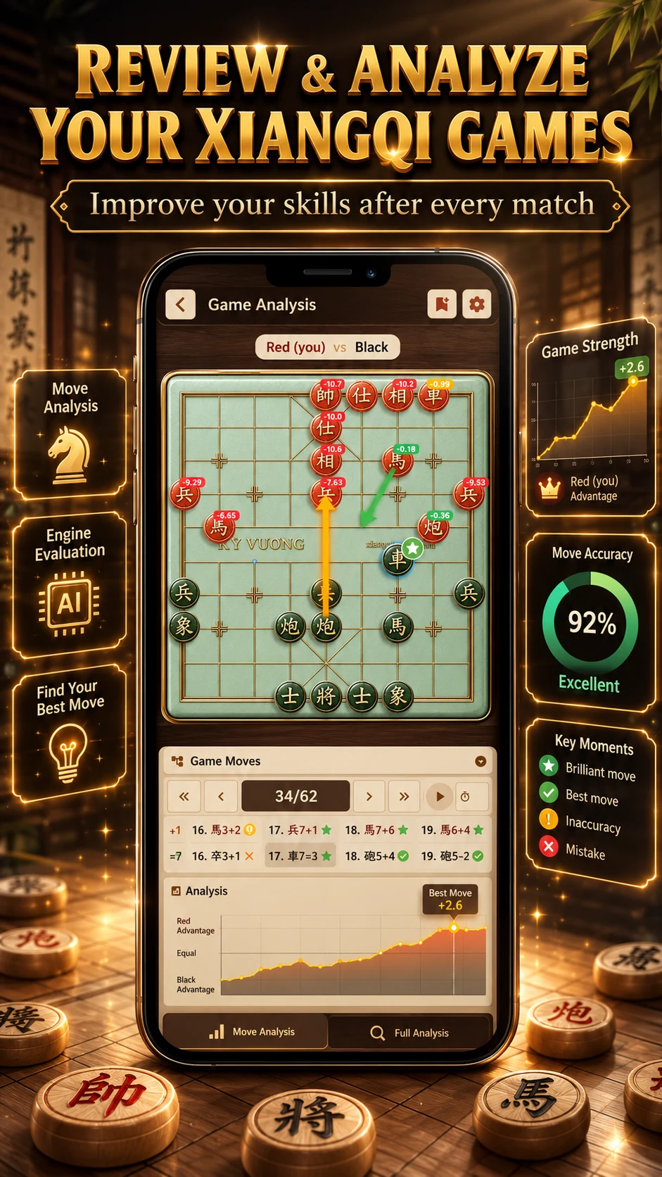 Ky Vuong: Ultimate Xiangqi screenshot